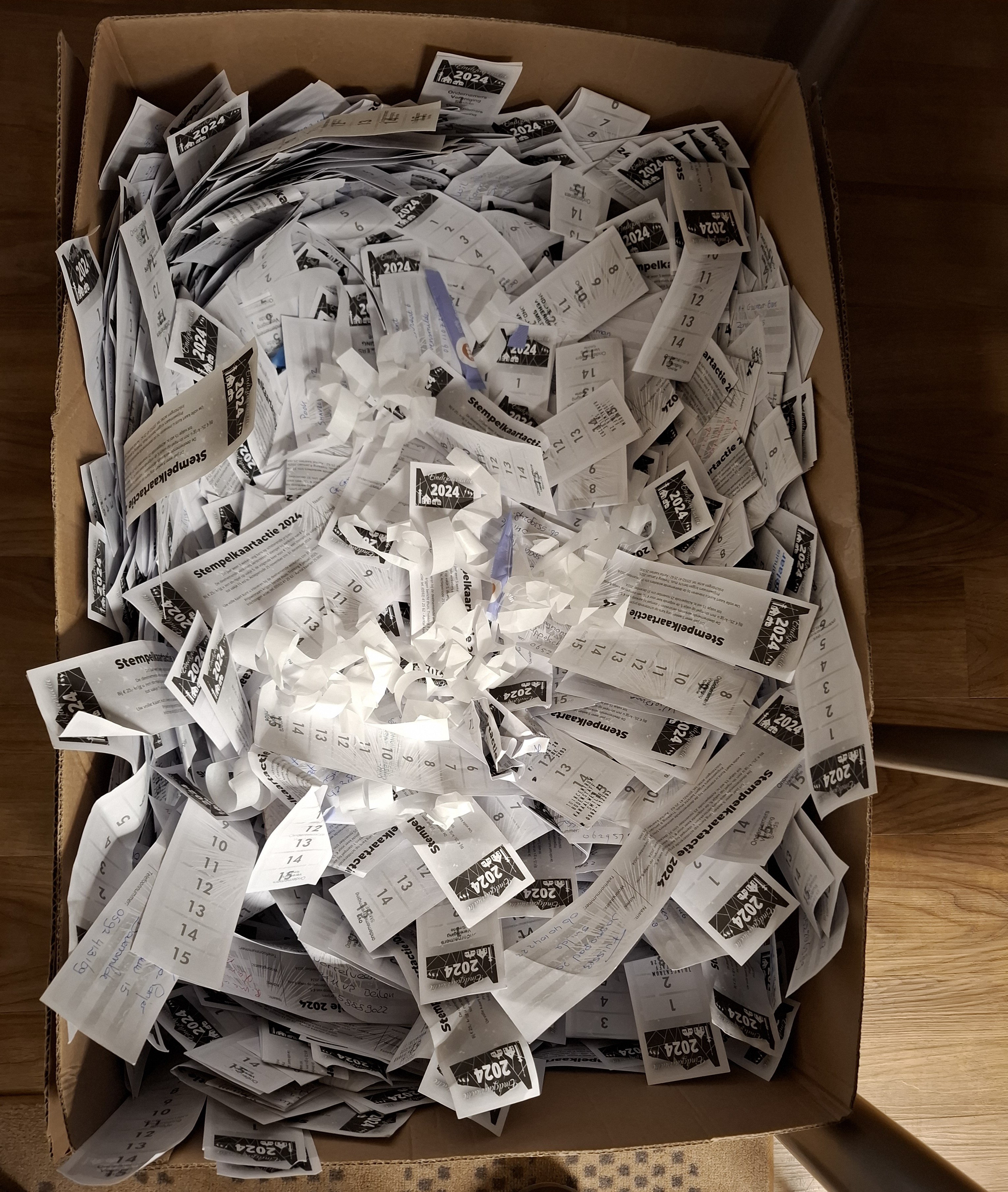 Winnaars eindejaarsactie 2024